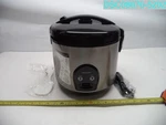 Dented Moosum Electric Rice Cooker With One Touch For Asian Japanese Sushi. Fixed Price $30.75.