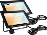120W Led Floodlights Outdoor Pack 14000LM Dimmable 3CCT 3000K 4500K. Fixed Price $69.41.