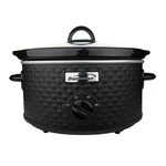 Brentwood 3.5 Qt Diamond Pattern Slow Cooker In Black. Fixed Price $66.17.