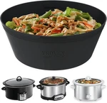 4 Quart Silicone Slow Cooker Liner, Compatible With Pot, Ha. Fixed Price $23.50.