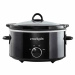 Crock-pot 4 Quart Manual Slow Cooker, Black. Fixed Price $34.65.