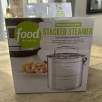 Food Network Pressure Cooker Stacked Steamer New Stainless Steel. Fixed Price $25.00.