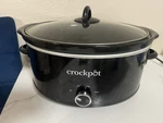 Crock-pot Qt Oval Slow Cooker Black SCV700-B3-WM1-BR Base & Lid. Fixed Price $32.68.