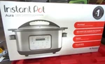 New Instant Pot Aura 10 Electric Slow Cooker 1500W Silver 6 Quart Yogurt. Fixed Price $149.99.