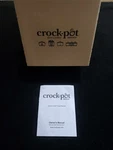 Crock-pot Lunch Cup Food Warmer Black CPSCLC20-N3 2158780 New In Box. Fixed Price $24.99.