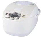 Zojirushi NL-DCC10 Micom Rice Cooker & Warmer 5.5 Cups Pearl Beige, New Open Box. Fixed Price $189.99.
