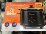 Continental Slow Cooker - 3 Quart. Fixed Price $42.00.