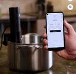 Anova Culinary Sous Vide Precision Cooker Mini Lite, 800 W, Black, App Enabled. Fixed Price $36.99.