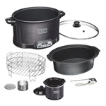 Slow Cooker Electric Smoker Quart 3 Tier 16 Oz Party Dipper Weston 2-IN-1 Rack. Fixed Price $259.99.