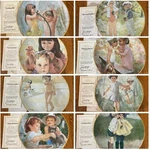 Lot Of 8 - Summer Days Childhood Plate Collection Utz Hamilton Collectible. Fixed Price $80.00.