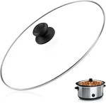 Oval Slow Large 8 Qt Fits Crock Pot Glass Lids Programmable Cookers. Fixed Price $30.80.