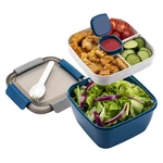 Freshmage Salad Lunch Container To Go, 52-OZ Bowls With 3 BLUE-52OZ. Fixed Price $17.84.