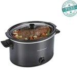 Hamilton Beach 10 Qt Slow Cooker, Stoneware Crock With Removable Pot, Black. Fixed Price $53.94.