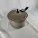 Presto Stainless Steel Quart Pressure Cooker Model 0121004 W/ Jiggler & Rack. Fixed Price $27.55.
