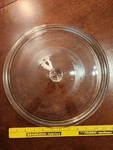 Heavy Glass Lid Crock Pot Skillet Casserole 11.5 In, 1/2 Could Be Pyrex. Fixed Price $9.24.