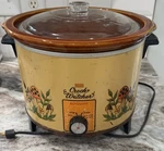 Vintage Sears Merry Mushroom Crockpot Watcher Slow Cooker Model 34.64682. Fixed Price $119.95.