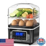 Evoloop 2 Tiers Electric Food Steamer For Cooking 4 Qt Digital Multi Vegetable. Fixed Price $72.89.