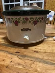 Vintage Rival 3355 Crock Pot Quart "country Style" Slow Cooker - Open Box Usa. Fixed Price $120.00.