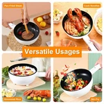 Imountek Electric Hot Pot Non-stick Frying Pan Portable Rapid Noodles Cooker. Fixed Price $32.99.