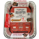 Lava Gel Self-heating Buffet Kit Flameless Food Warmer Set For Parties. Fixed Price $54.56.