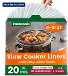 Slow Cooker Liners, Hotensil 14"X 22" 20 Count Cooking Bags Large Size Disposabl. Fixed Price $19.18.