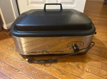 Nesco 18 Qt Millennium Non Stick Roaster Oven Convection Black 4208-47 Box. Fixed Price $86.00.
