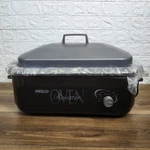 Nesco Qt 4818-14 Gray Roaster Oven Slow Cook, Roast, Bake, New No Box. Fixed Price $85.00.