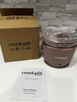 Crock-pot 20-OUNCE Electric Lunch Box, Portable Food Ounce, Blush Pink. Fixed Price $28.95.