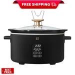 Beautiful 6 Qt Programmable Slow Cooker By Drew Barrymore Black Sesame. Fixed Price $73.95.