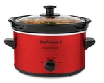 Elite Gourmet MST-275XR# Electric Oval Slow Cooker, Adjustable Temp, Entrees -m. Fixed Price $51.87.