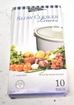 Kitchen Selection Slow Cooker Liners W/ Bottom Gusset 5-6 Quarts 10 Bags. Fixed Price $12.98.