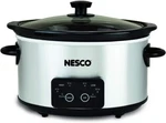 Nesco DSC-4-25, Digital Slow Cooker, Quart, Silver. Fixed Price $59.99.