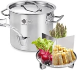 Arc 24QT Stainless Steel Tamale Steamer Pot W/easy-fill Water Spout, Seafood Cra. Fixed Price $133.99.