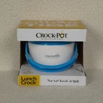 Crock-pot Lunch Portable Food Warmer 20 Oz Blue And White Sealed. Fixed Price $25.00.