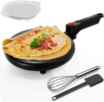 Electric Crepe Maker 8-INCH Nonstick Cooktop With On/off Switch Cooks Roti,. Fixed Price $38.99.