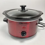 Elite Gourmet Model MST275XR# Red Slow Cooker W/box. Fixed Price $9.95.