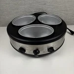 Farberware 104559 Triple Slow Cooker Heating Base Only New No Box 3-CROCK Unit. Fixed Price $21.97.