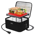 Aotto Portable Oven Electric Lunch Box Food Heater - 80W Heated Foo.... Fixed Price $43.66.