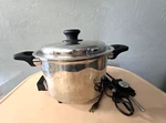 New Era 7 Qt Electric Multi Cooker Stainless Slow Liquid-core. Fixed Price $497.67.