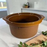 Rival Replacement Brown Stoneware Insert Qt 3154/1 Vintage. Fixed Price $28.80.