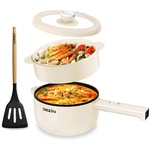 Dezin Hot Pot Electric, 2L Non-stick Saut Pan, Rapid Noodles Cooker, Mini. Fixed Price $62.15.