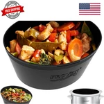 4-4.5 Quart Silicone Slow Cooker Liners Oval Thickened, Weighted & Sturdy R.... Fixed Price $25.19.