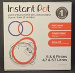Instant Pot 2-PACK Seal Rings Inner Electric Pressure Cooker 5 & 6 Qt. Fixed Price $17.00.