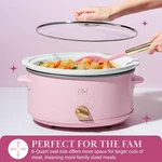 Paris Hilton 6-QUART Manual Slow Cooker Features Three Settings Nonstick New. Fixed Price $70.71.