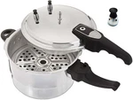 Aluminum Pressure With Steamer Fast COOKER,4.2/5.2/7.39/9.5/11.6 Quart. Fixed Price $103.83.
