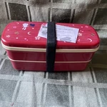 Osk Japanese Traditional Rabbit Moon Bento Box PW-28C Red. Fixed Price $14.99.