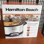Hamilton Beach - 33473G Quart Programmable Slow Cooker Brand New. Fixed Price $69.87.
