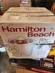 Hamilton Beach Slowcooker Qt Model # 33041. Fixed Price $44.99.