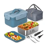 Electric Heated Lunch Box For Car, Truck, Home 1.8L 100W Portable... Fas. Fixed Price $47.24.