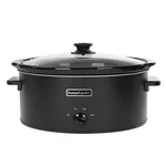 Homecookin 8 Slow Cooker Oval Pot Food Quarts, Manual-bk-bk. Fixed Price $82.99.